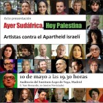 Artistas e intelectuales participan en Madrid en un concierto de denuncia del Apartheid israelí