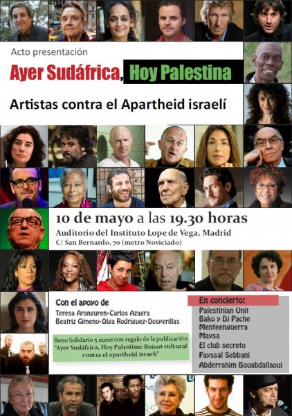 Presentación "Ayer Sudáfrica, hoy Palestina"