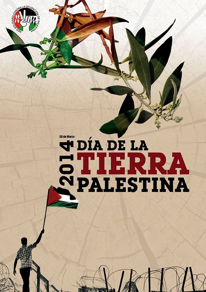 Día de la Tierra Palestina 2014. RESCOP-BDS.