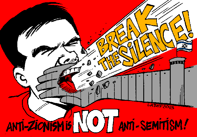 Antisionismo no es antisemitismo. Carlos Latuff