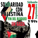 Movilizaciones por el pueblo palestino el sábado #27SPalestina