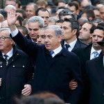 La hipocresía de Netanyahu en la marcha de París de Charlie Hebdo