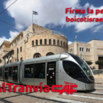 Pídele a CAF que se retire del proyecto de construcción del tranvía de Jerusalén