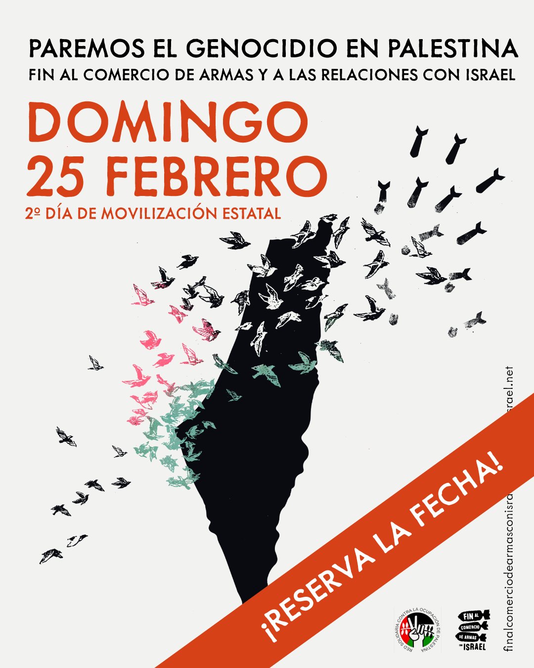 Reserva la fecha y únete: 25F 2º Día de Movilización Estatal