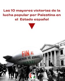 Victorias populares por Palestina en el estado español