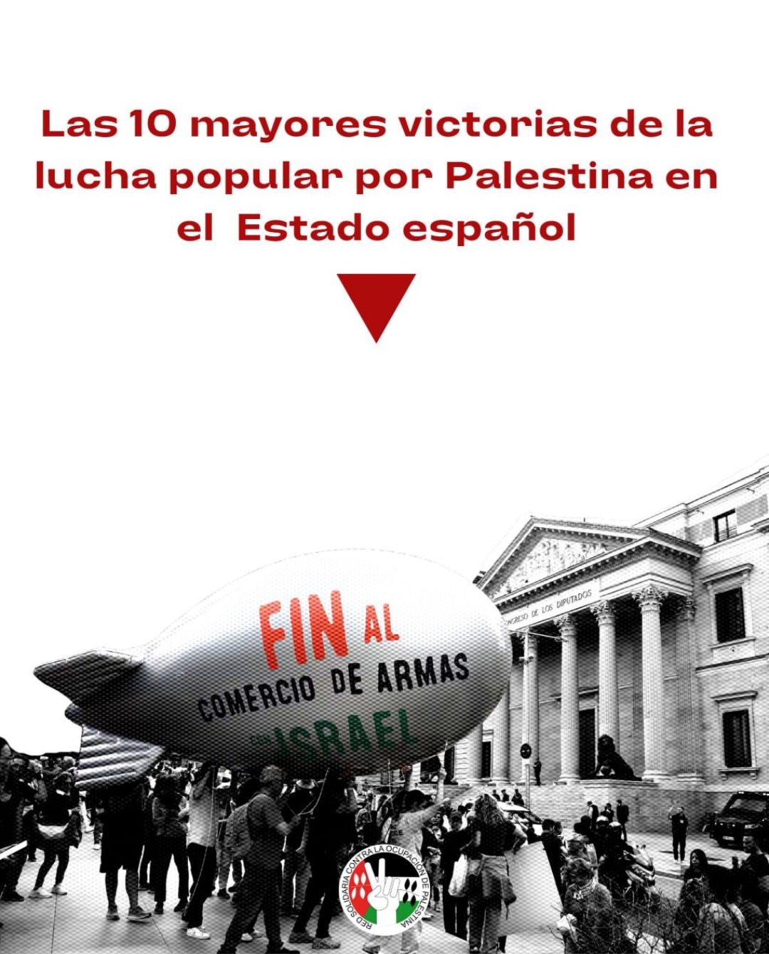 Victorias populares por Palestina en el estado español